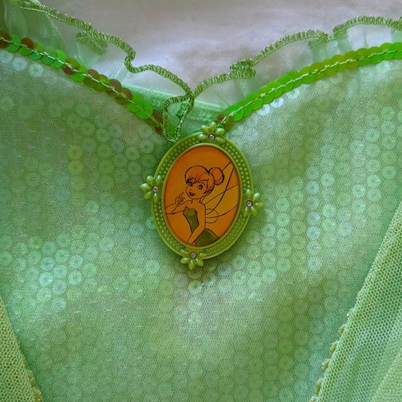 Disney Tinker Bell Dress Age 9-10/Adult Small EUC - Picture 5 of 6